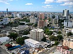 Santo Domingo (Dominican Republic) taken atop Novocentro tower viewing the city to the southwest 2010